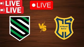 Sagesse Al Hekmeh Beirut Vs Al Riyadi West Asia Super League match today Live 2024 [upl. by Affra]