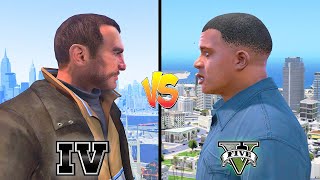 40 Minutos de GTA 4 vs GTA 5 🔥 [upl. by Madriene54]