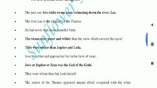 PGTRB English  Edmund Spencers Prothalamion summary in tamil explanation [upl. by Rotce590]