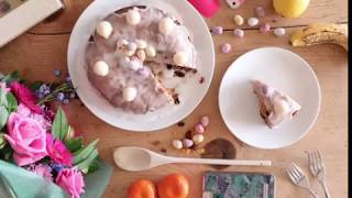 Easy Easter Simnel Cake Recipe  Tefal Ingenio Cookware [upl. by Assitruc]