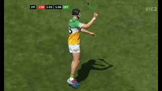 Cork v Offaly Highlights  2023 U20 Hurling Final [upl. by Aniroc]