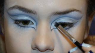 The Ice Queen makeup tutorial  Макияж снежная королева [upl. by Derfniw]