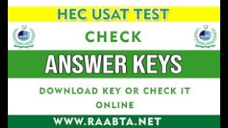 HEC USAT Phase 2 answer held on 18 September 2022How to check USAT answer key of 18 september 2022 [upl. by Appel]