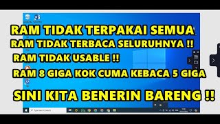 CARA MENGATASI USABLE RAM [upl. by Adnawal187]