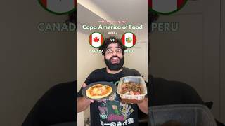 CANADA VS PERU  Copa America of Food [upl. by Ahsenot]