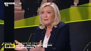 Marine Le Pen est « Face à BFM » revoir l’émission en intégralité [upl. by Solahcin]