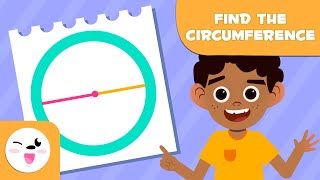 How to Calculate the Length of the Circumference  Calculating Skills for Kids [upl. by Johannessen]