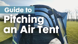 How to Pitch an Inflatable Tent  GO Outdoors [upl. by Schnurr]