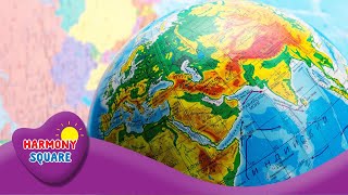 Maps amp Globes  Lets Talk Geography on the Learning Videos Channel [upl. by Aligna]