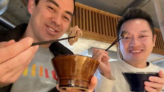 Eating Hambagu In Tokyo With foodwithmichel [upl. by Nikos]