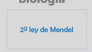 Problemas de genética  2ª Ley de Mendel II [upl. by Fernandina]