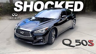 2019 Infiniti Q50S Review amp 5 Key Features I LOVE [upl. by Adriell]