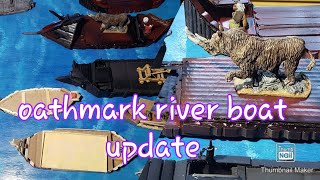 building oathmark river boats update [upl. by Notxam]