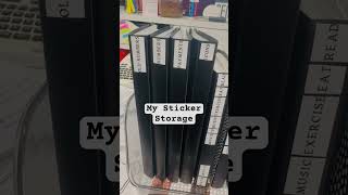 My new stickers storage morestickers katsplannerbycatianalugo4985 [upl. by Ahseinad620]