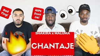 Shakira  Chantaje ft Maluna Official Reaction [upl. by Hild]