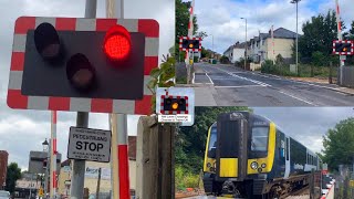 Totton Level Crossing Hampshire [upl. by Atsahs]