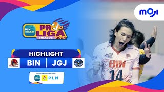 STIN BIN VS Garuda Jaya 30  Highlight PLN Mobile Proliga 2024 [upl. by Wallache375]