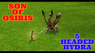 Age of Mythology 5 Headed hydra vs Son of osiris [upl. by Liagibba]