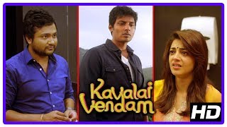 Latest Tamil Comedy Scenes  Kavalai Vendam Tamil Movie Comedy  Part 1  Jiiva  Kajal  RJ Balaji [upl. by Sukul831]