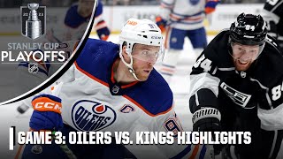 Edmonton Oilers vs Los Angeles Kings First Round Gm 3  Full Game Highlights [upl. by Eema]