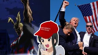 Anime memes are very telling Trump shooting [upl. by Niamrej95]