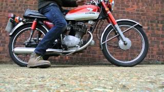 1971 Honda CB100 [upl. by Anawahs]