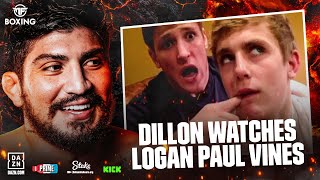 Dillon Danis reacts to Logan Paul’s old vines… [upl. by Cal]