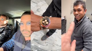 Lorenzo Ruzza becca quello delle pulizie con un Rolex che teneva custodito in cassaforte [upl. by Keraj]