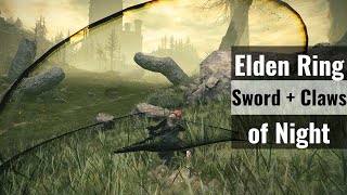 Elden Ring  Sword and Claws of Night Bleed Build [upl. by Eldnik]