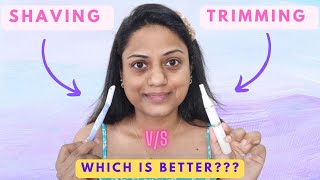 Shaving Vs Trimming  Which is Better [upl. by Wain]