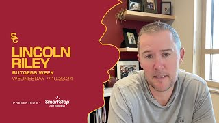 USC HC Lincoln Riley  Wednesday Press Conference of Rutgers Week [upl. by Bilicki]