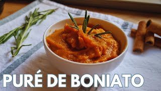 Puré de Boniato Cremoso Receta Thanksgiving [upl. by Siskind]