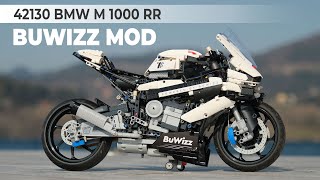 Motorized LEGO® Technic™ 42130 BMW M 1000 RR  Is it stable enough to drive on its own [upl. by Arytas]