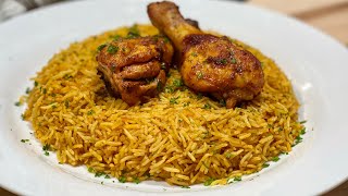 COMMENT CUIRE DU RIZ À LA PERFECTION👌🍚 avec pilons grillés au four🍗 Deli Cuisine [upl. by Nihhi62]