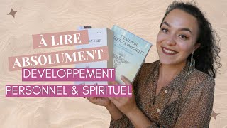 TOP 5 DES LIVRES A LIRE ABSOLUMENT  développement personnel spirituel… [upl. by Vel]