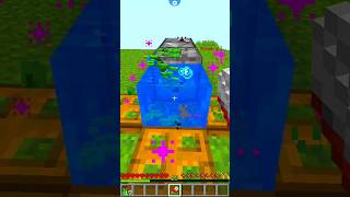 EASY AUTOMATIC SEAGRASS FARM MINECRAFT minecraft viral shtos [upl. by Yung]