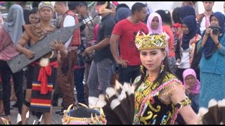 Tarian Khas Dayak  Erau Festival 2016 [upl. by Tye]