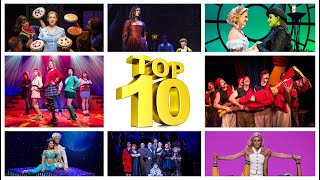 Top 10 Musicals of All Time Updated [upl. by Sivehc]