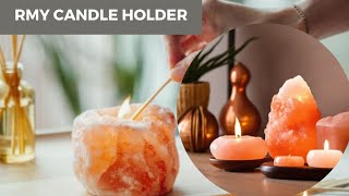 RMY INTERNATIONAL  Buy Himalayan Salt Candle Holders from Pakistan Gorgeous Home Décor Gift [upl. by Ainival]