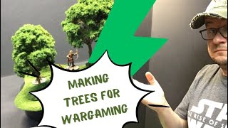 How to make easy Trees Terrain for Kings of War [upl. by Karalee591]