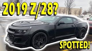 Spotted 20192020 6th Gen Camaro Z28 [upl. by Wanfried]