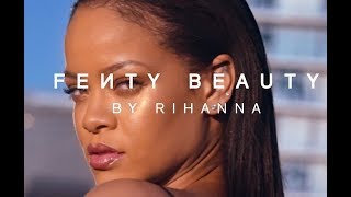 Rihanna Debuts Fenty Beauty Campaign Ft Halima Aden Slick Woods and Leomie Anderson [upl. by Kloster]