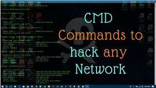 CMD commands for Hackers  Hack Networks using Windows [upl. by Vachill]