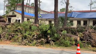 Valdosta State University continues to rebuild campus in wake of Hurricane Helene [upl. by Mclaurin]