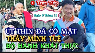 Ngày 9 Tháng 11 Út Thìn trợ duyên Thầy Minh Tuệ đi khất thực sáng naythichminhtue minhtue [upl. by Anjela]