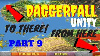 Walk Across the Map in Daggerfall Unity Part 9 [upl. by Enelak]