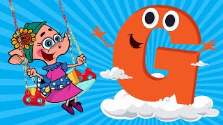 Learn the Letter G  Fun Alphabet Song for Kids  English ABCD [upl. by Ailedo447]