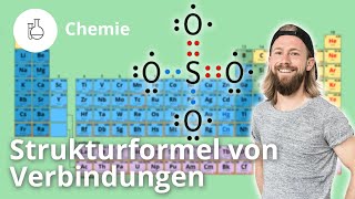 Strukturformel von Verbindungen so stellst du sie auf – Chemie  Duden Learnattack [upl. by Mclaurin]