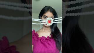 DIY choker necklace idea 🌸😍 necklace diy youtubeshorts youtubeshort trendingonyoutube [upl. by Amber]