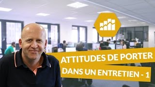 Les attitudes de porter dans un entretien  partie 1 – Ressources Humaines Bac 3  digiSchool [upl. by Alehs]